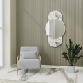 Oglinda decorativa, Neostill, Time, 60x106 cm, MDF , Marmura
