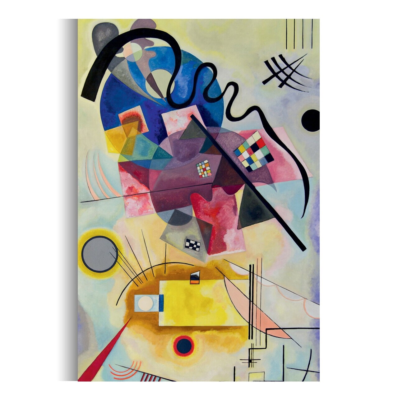 Tablou decorativ, NEW-ZAT-ZN017, Dimensiune: 60 x 90 cm, Multicolor — imaginea 2