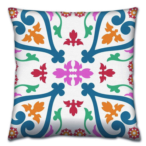 Perna, a14662, 43x43 cm, 50% bumbac / 50% poliester, multicolor