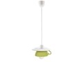 Pendul Afternoon tea, Deco Republic, E27, 1x60W, ceramica, verde