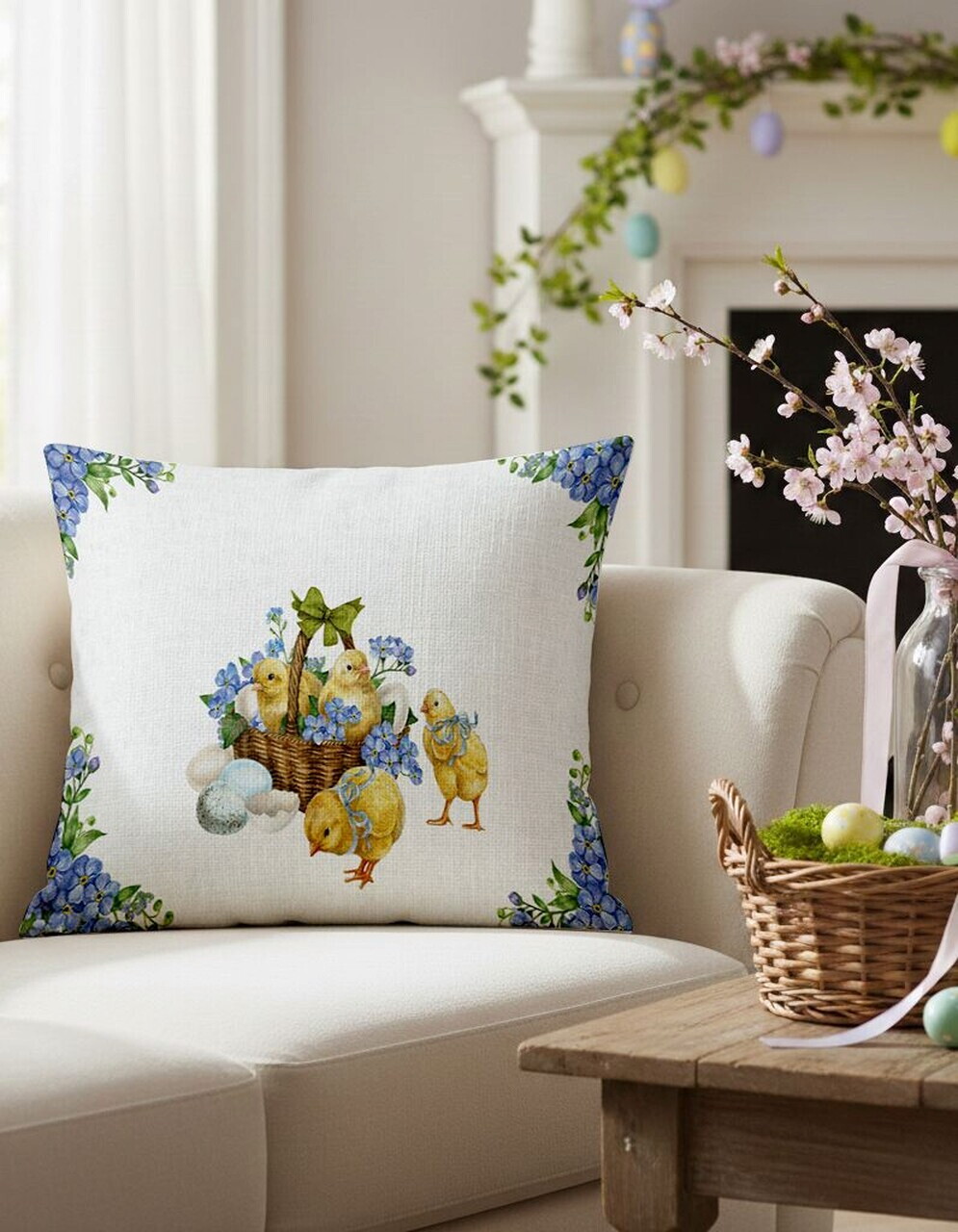 Husa de perna, Pillow 0008, 43x43 cm, Multicolor — imaginea 3