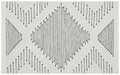 Covor, Ar 15 Grey , 120x180 cm, Bumbac reciclat, Gri