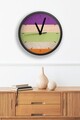 Ceas de perete, Artavessa3Dclock5, Dimensiuni: 36 x 36 x 1 cm, Multicolor