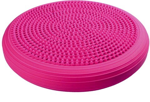 Minge Bosu pentru echilibru, 33×6 cm, polivinil, roz