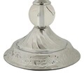 Lampa de masa Kody, Mauro Ferretti, 1 x E27, 40W, 30x54 cm, fier, argintiu/alb