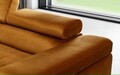 Coltar extensibil stanga 4 locuri ELTAP, Armd-87, Armando, 289x203x85 cm, lemn/poliester, mustar