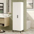 Dulap multifunctional, Locelso, DY1-W, 50.4x165x35.7 cm, Alb