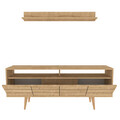 Comoda TV, Retricy, Ola, 160x35x64.5 cm, PAL, Maro