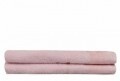 Set 2 prosoape de baie 90x150 cm, 100% bumbac, Soft Kiss, Corona Pink