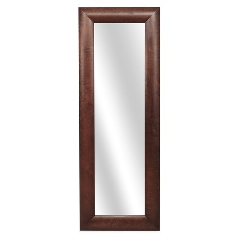 Oglinda inalta, luvru, l.80 l.4 h.220, mdf/pal furniruit, maro