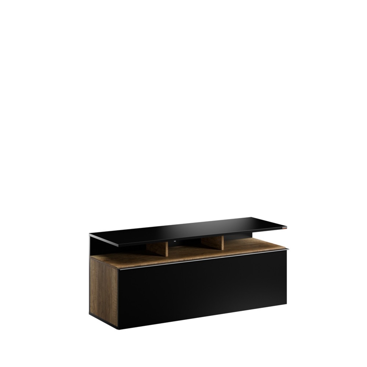 Comoda TV, Hanah Home, Tvc-529-Te-1, 117x48x40 cm, Nuc negru - view 3
