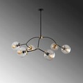 Lustra, Tatum, 584TTM1421, Metal, Negru