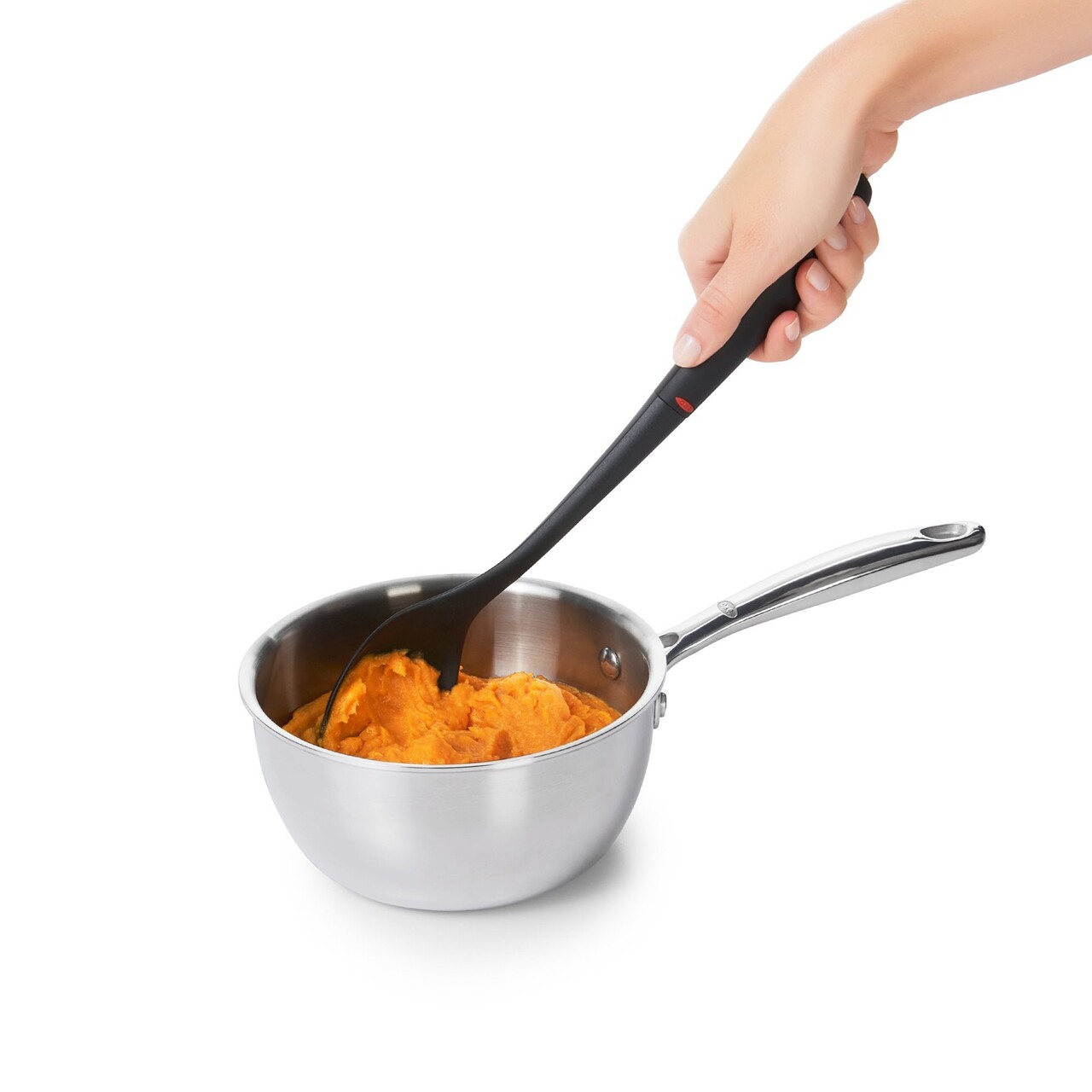Lingura gatit, plastic, 34 cm, "SoftWorks" - OXO - imagine 8