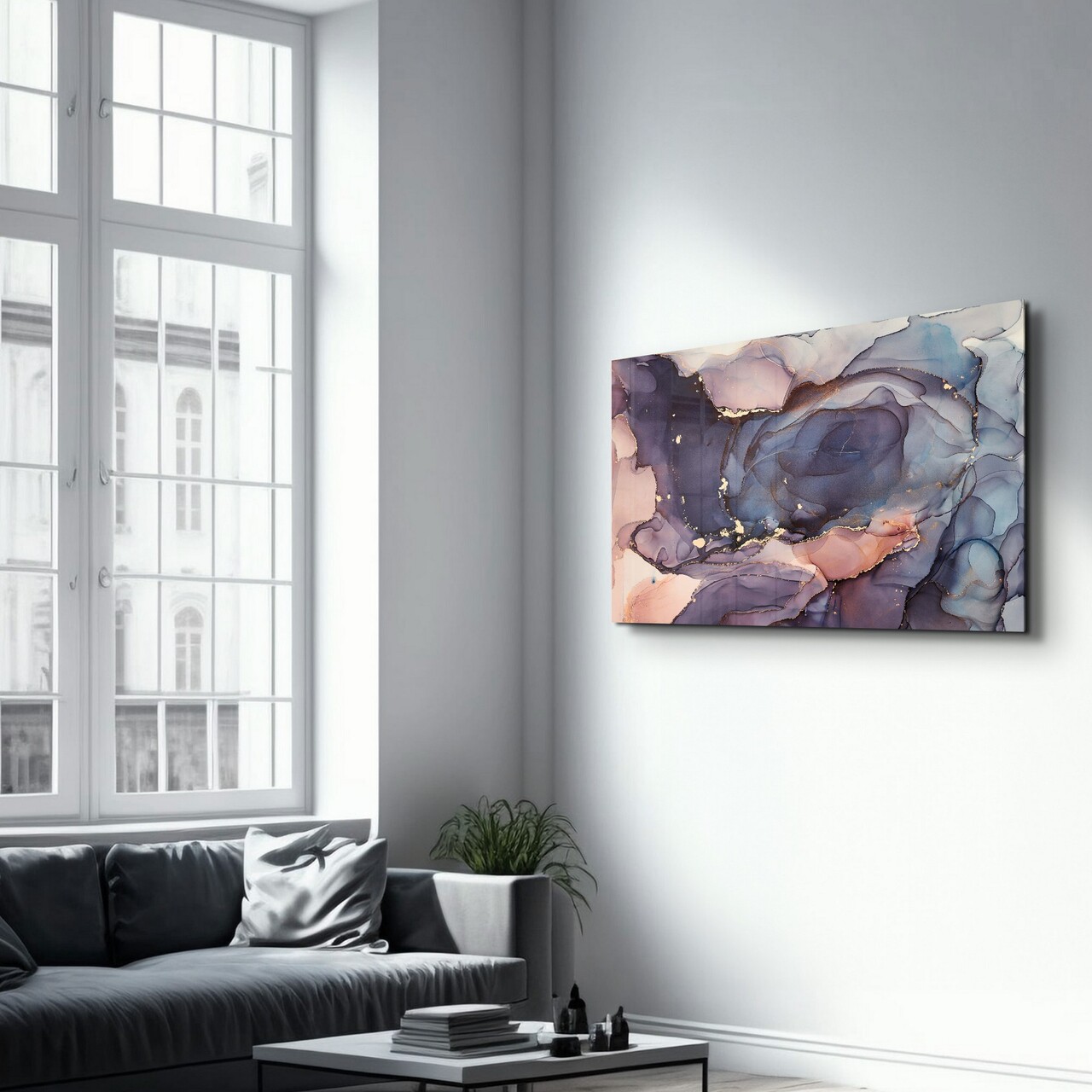 Tablou decorativ, SPR-1348, Dimensiuni: 46 x 72 cm, Multicolor - view 4