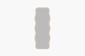 Oglinda decorativa, Siam, Aror, 50x160x2.2 cm, Nisip