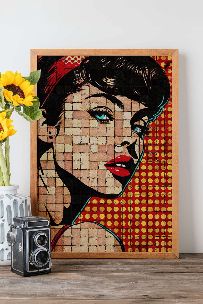 Tablou decorativ Popmosaıc19 MDF Multicolor