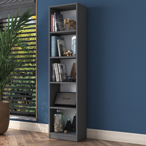 Corp biblioteca, Rani, HC111, 40x161 cm, PAL, Antracit