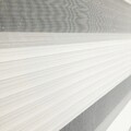 Jaluzea tip rulou, Ruby, Plise - White, 80x260 cm, poliester, alb