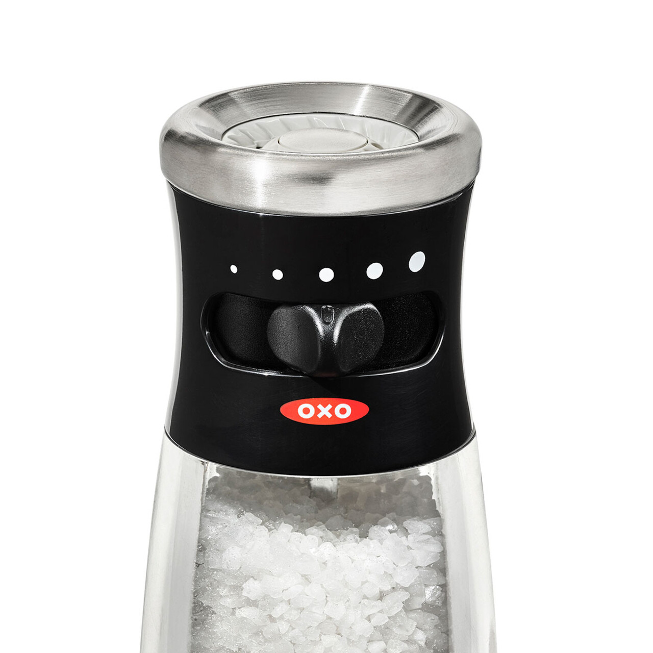 Rasnita pentru sare, 19,5 cm, acrilic, "SoftWorks" - OXO - imagine 5