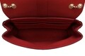Geanta Beverly Hills Polo Club, 623, piele ecologica, negru/rosu