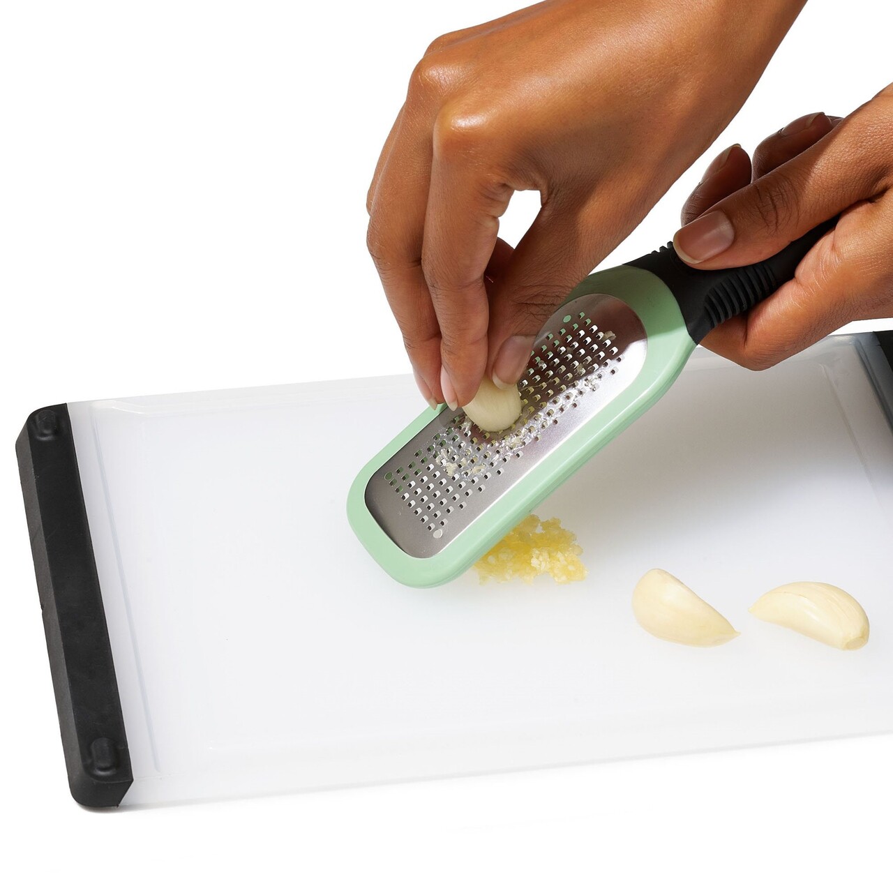 Razatoare pentru ghimbir/usturoi, inox, 18 cm, "Good Grips" - OXO - imagine 8
