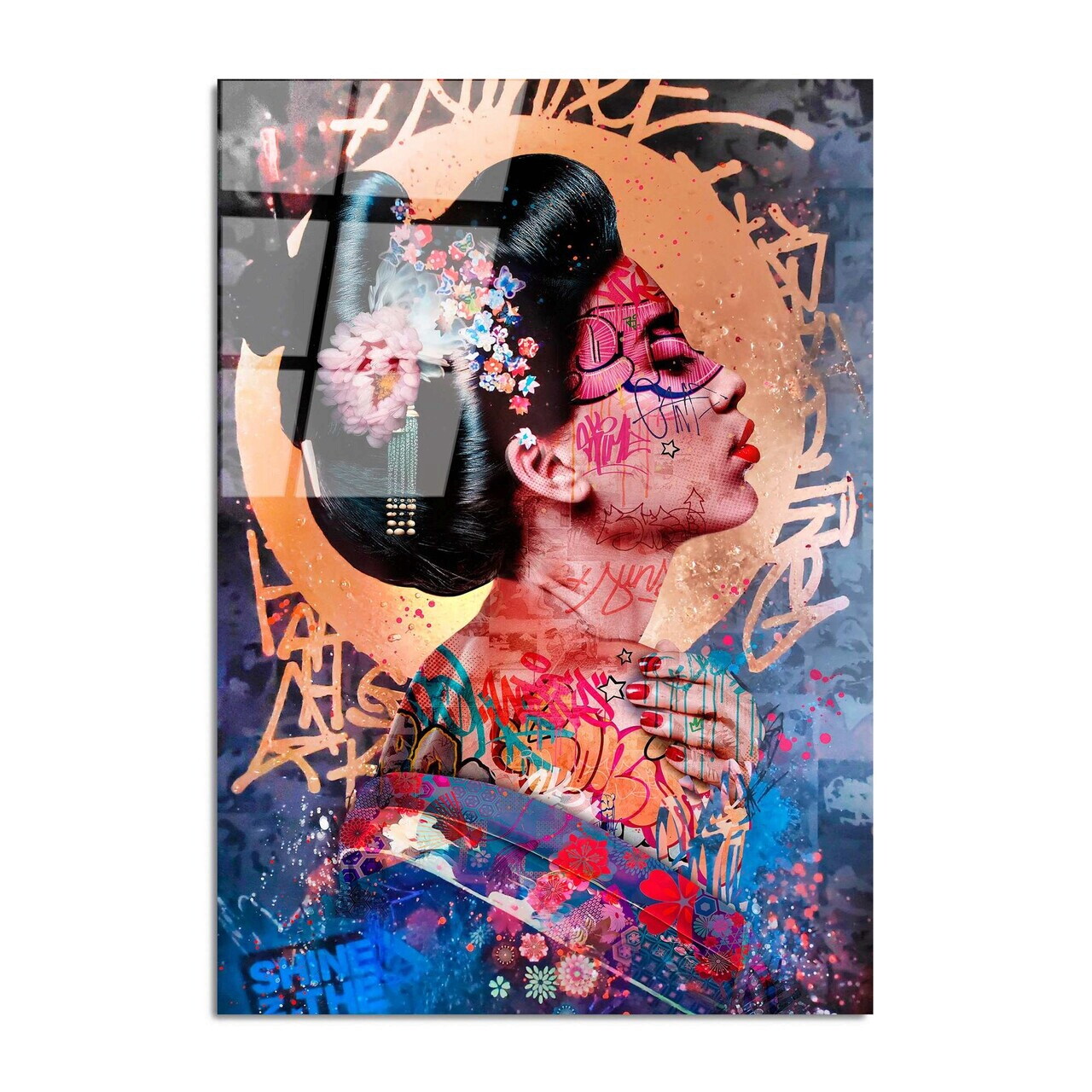 Tablou decorativ, UV-727 70 x 100, 70 x 100 cm, Multicolor — imaginea 6
