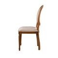 Scaun, Fairfax, Albero42, 48x49x98 cm, Lemn de fag , Nuc / Bej
