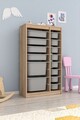 Dulap multifunctional, Estella, Montana Xs 2D4N8U, Sonomo / Gri