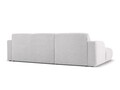 Coltar stanga 4 locuri, Molino-101, Micadoni Home, 250x170x72 cm, tesatura boucle, gri deschis