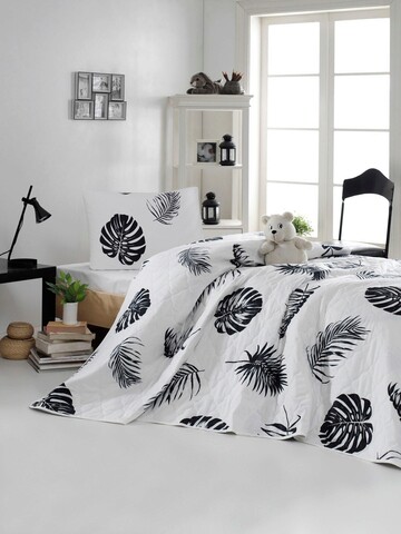 Set cuvertura Single 2 piese, Dominik – White, EnLora Home, Bumbac Ranforce bumbac imagine 2022