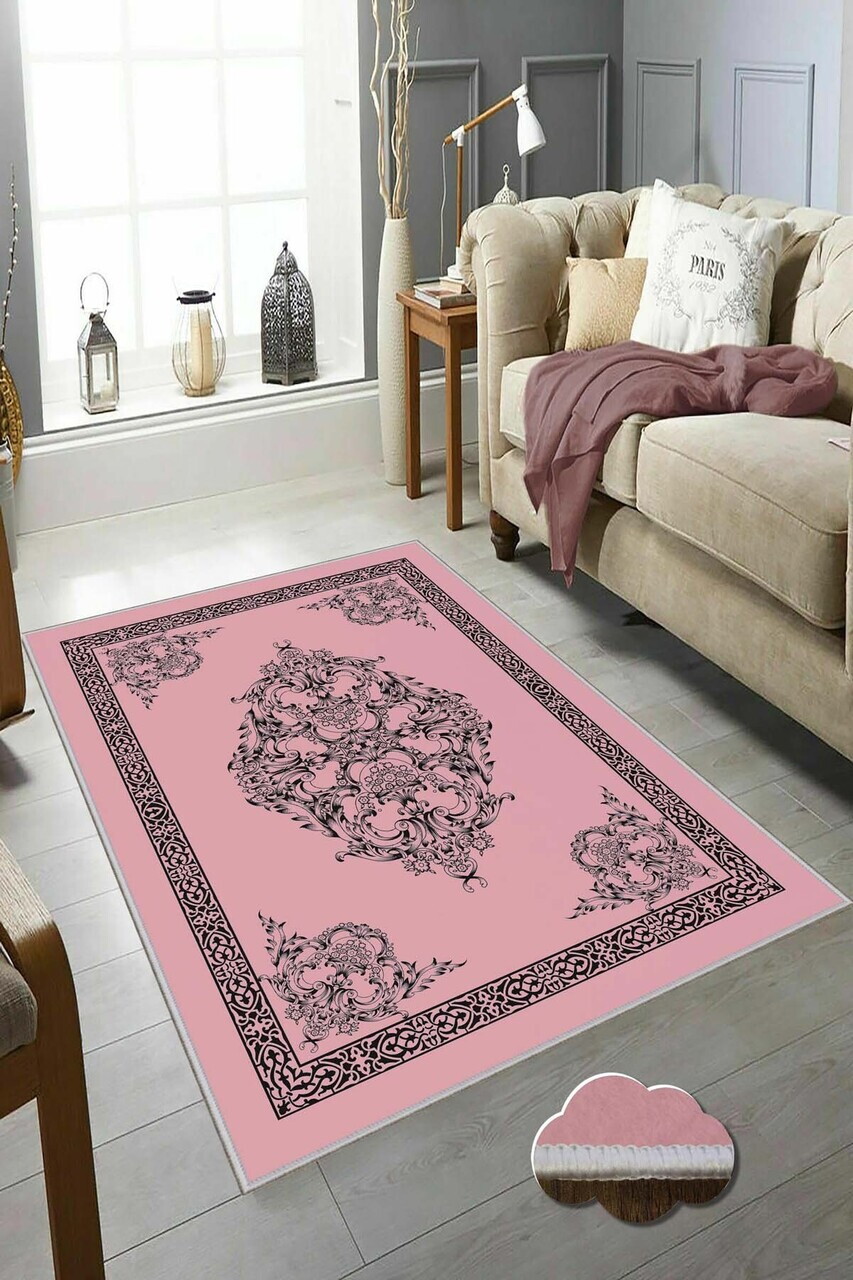 Covor Hmnt703 160x230 cm Poliester Multicolor