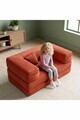 Canapea extensibilă pentru copii, Atelier del Sofa, 326NYR1111, Caramiziu
