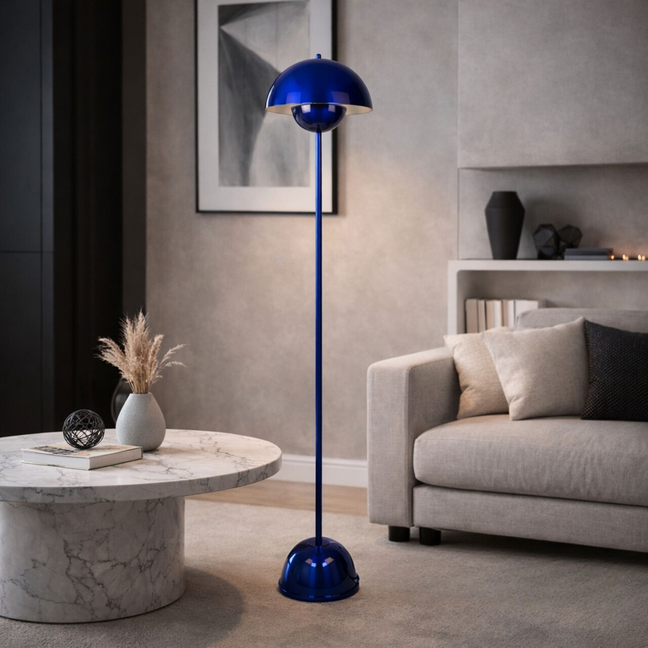 Lampadar, L'essentiel Maison, 892OPV3307, Albastru navy - view 2