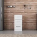 Dulap pentru bucatarie, Hanah Home, Minar, 40x87x58 cm, Alb
