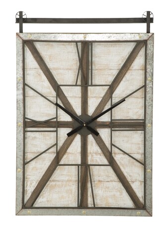Ceas de perete West, Mauro Ferretti, 60×89 cm, lemn de brad