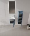 Dulap de baie, Hanah Home, Ferla 30, Albastru petrol