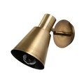 Aplica de perete, Kem - 6346, Opviq, 25 x 14 x 22 cm, 1 x E27, 40W, aramiu antic