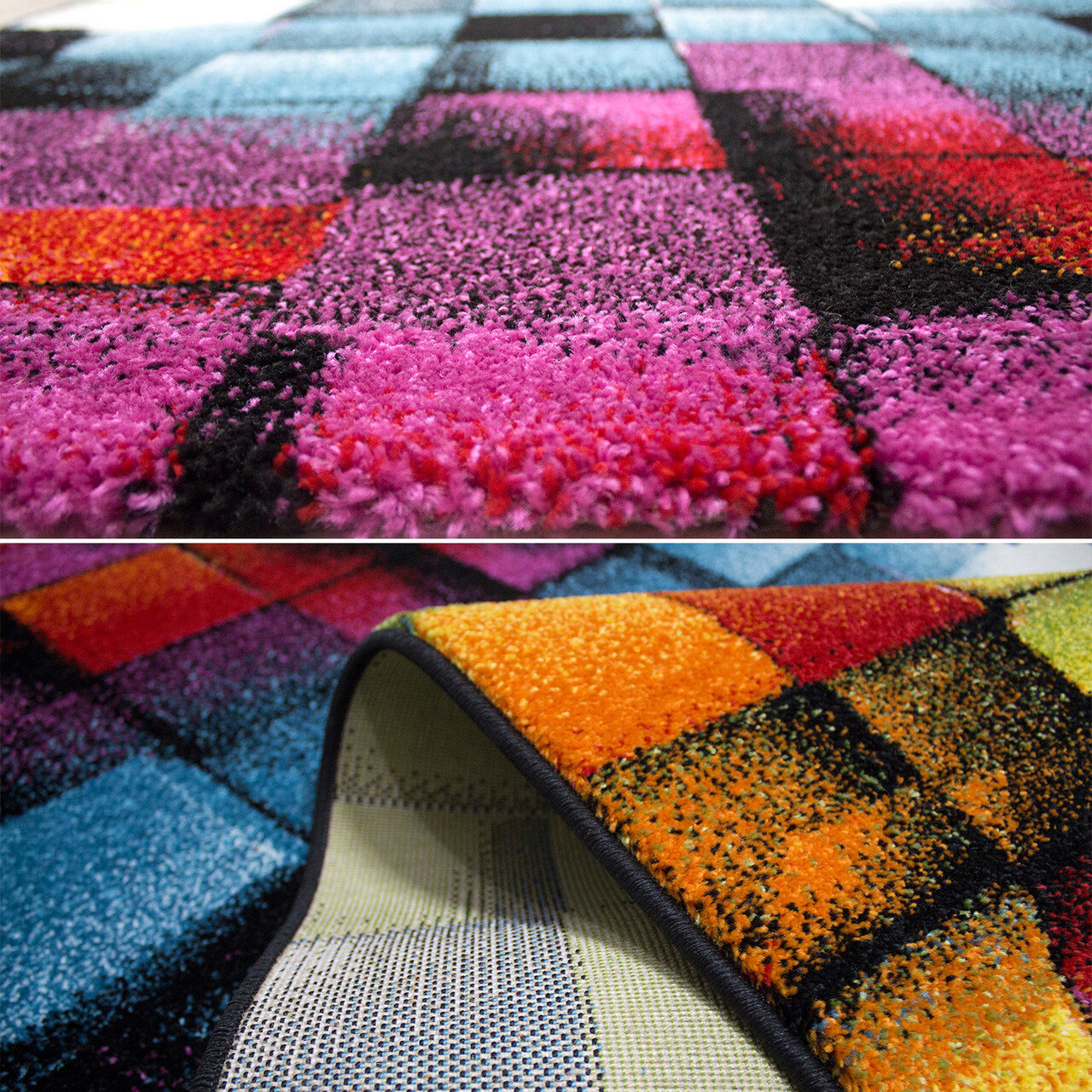Covor, FB14 , 120x170 cm, Polipropilena, Multicolor - 2 | YEO