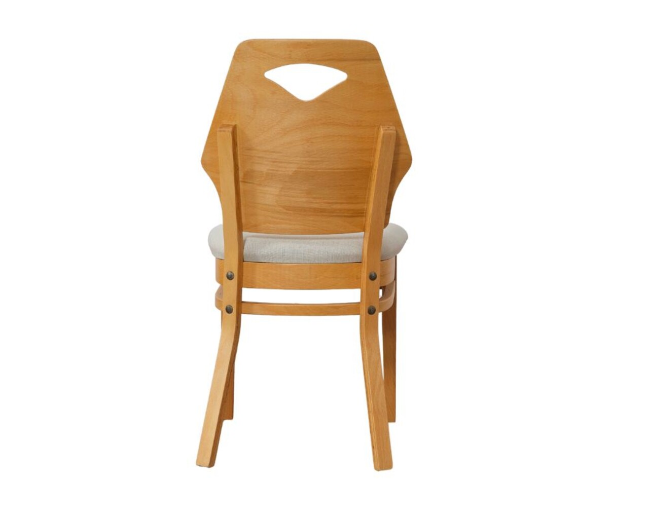 Set de scaune (2 Pieces), Hanah Home, Nou, Lemn, Stejar / Bej - view 5
