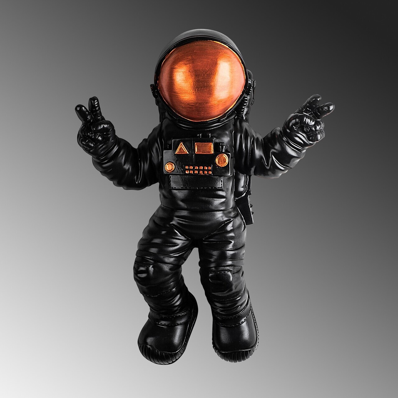 Decoratiune de perete, Cosmonaut 3, Poliester, Lățime: 35 cm Înălțime: 47 cm Adâncime: 10 cm, Multicolor — imaginea 6