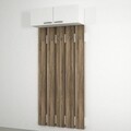 Cuier Yonca, Woody Fashion, 90x31.4x210 cm, maro