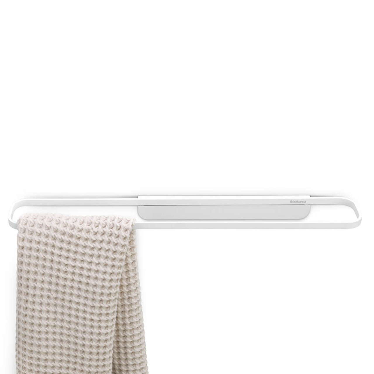 Suport prosoape, Brabantia, MindSet, 56x8.5x4.2 cm, otel, Alb - 1 | YEO