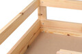 Patut pentru copii Baby Nest, Dekzy, Plus 105, 196x96x55 cm, Stejar