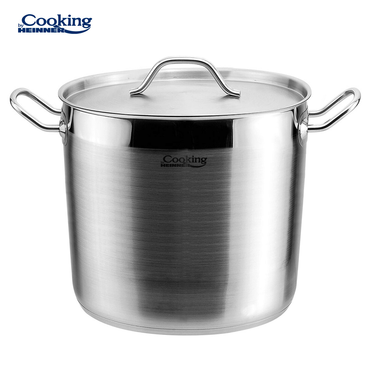 Oala cu capac, Cooking by Heinner, Maestro, 24 x 20 cm, 6.4 L, inox, gri