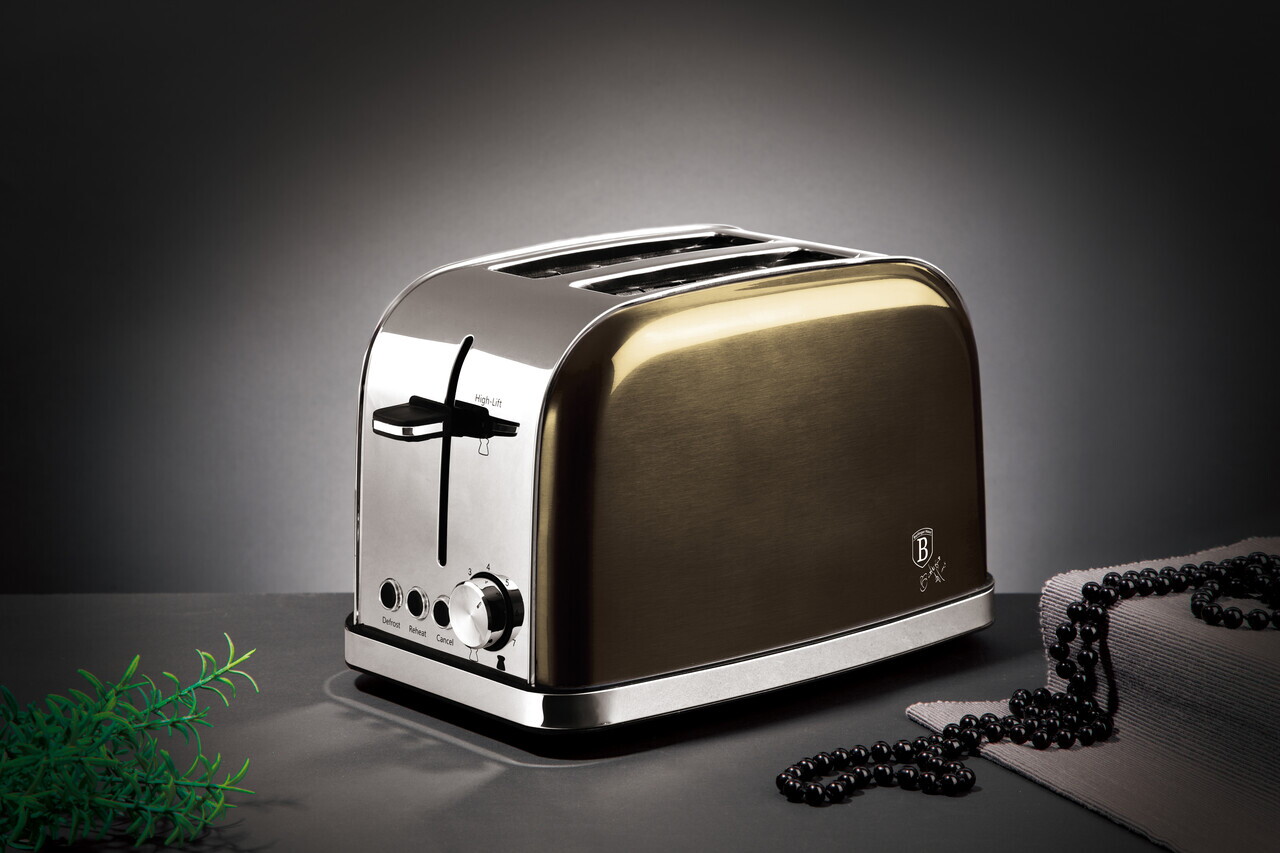 Prajitor de paine Berlinger Haus, Shiny Black, 29x18x18.5 cm, inox, negru - imagine 4