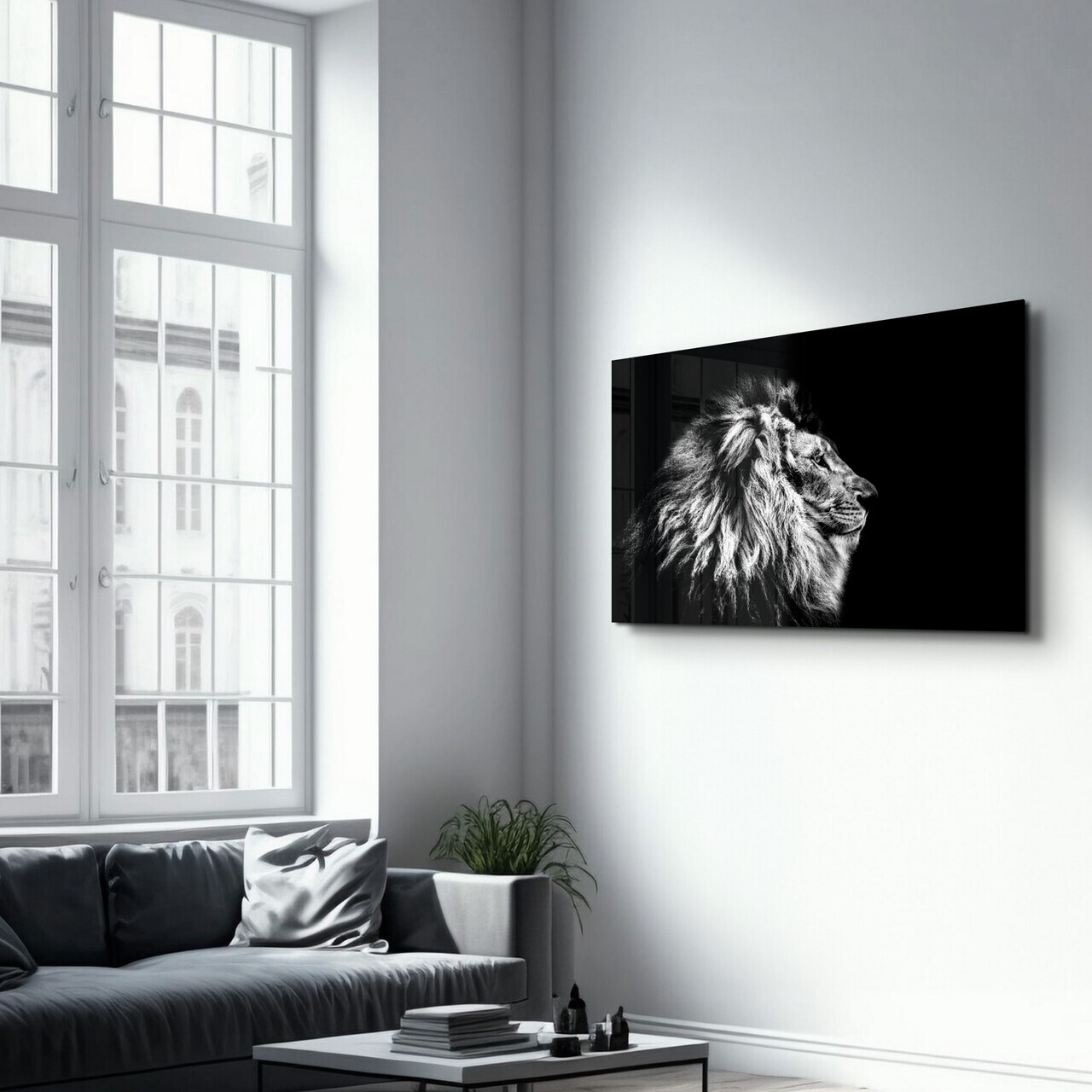 Tablou decorativ, OGLS-2028, Dimensiuni: 46 x 72 cm, Multicolor — imaginea 4