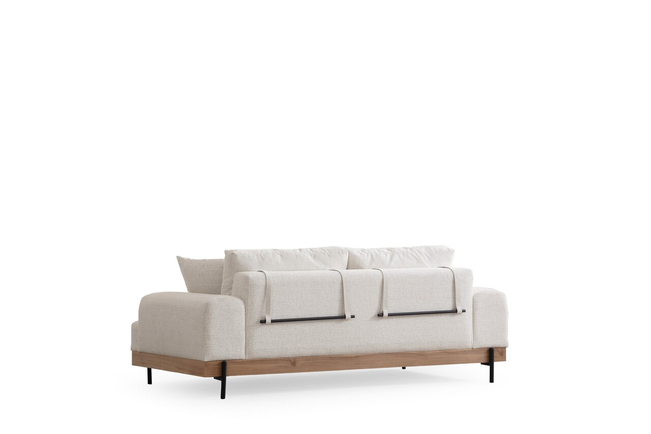 Canapea 3 locuri, Atelier del Sofa, 560ARE2120, Alb - imagine 9