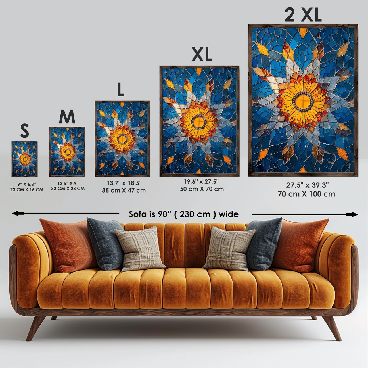 Tablou decorativ, GE067-L, Lemn, Multicolor - view 8