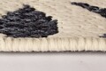 Covor cu doua fete Kendal, Decorino, 120x180 cm, polipropilena, crem/albastru