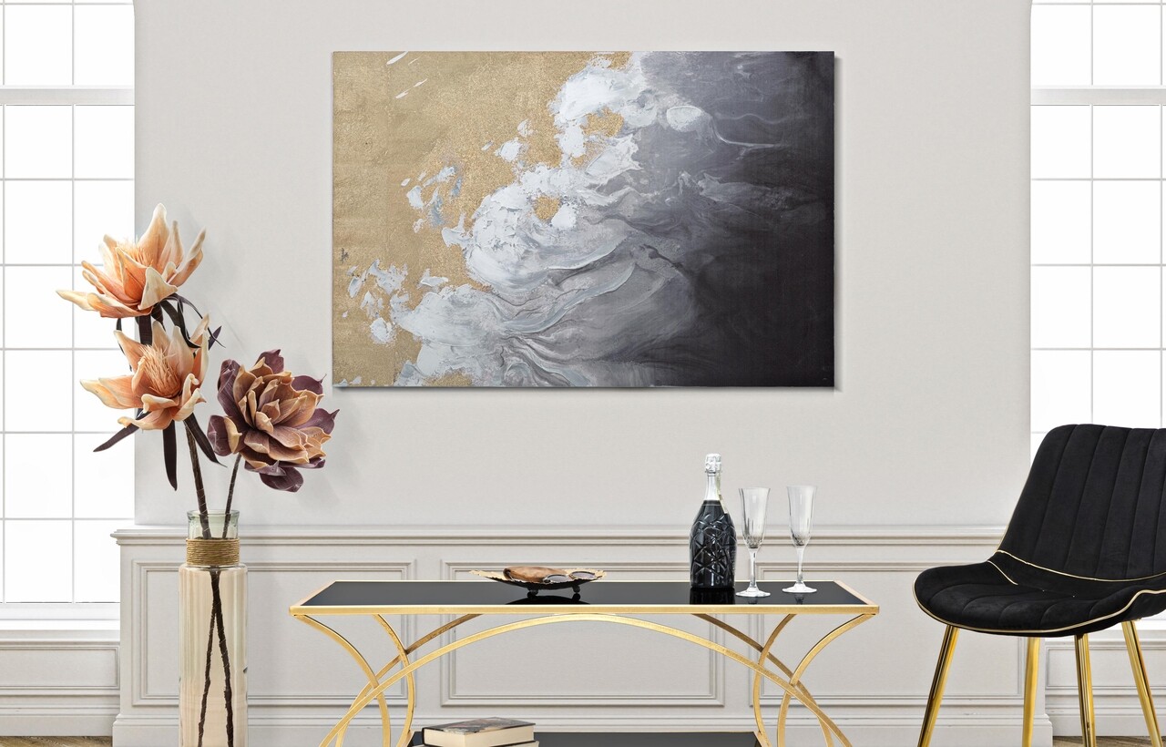 Tablou decorativ Action, Mauro Ferretti, 120x80 cm, canvas pictat manual, multicolor - 1 | YEO